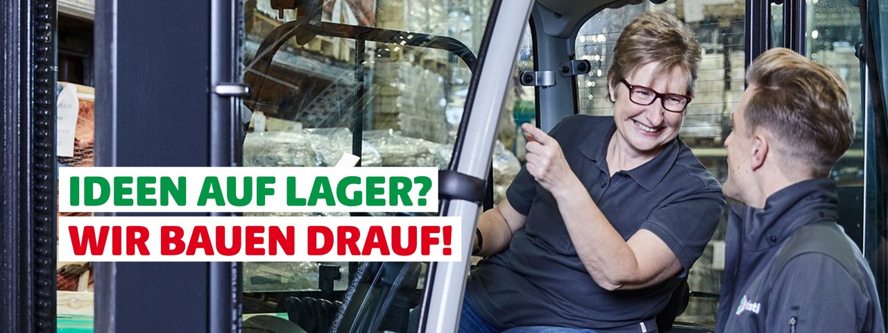 Ideen auf Lager? Wir bauen drauf!